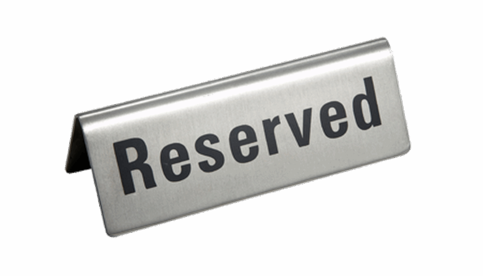 Reservation